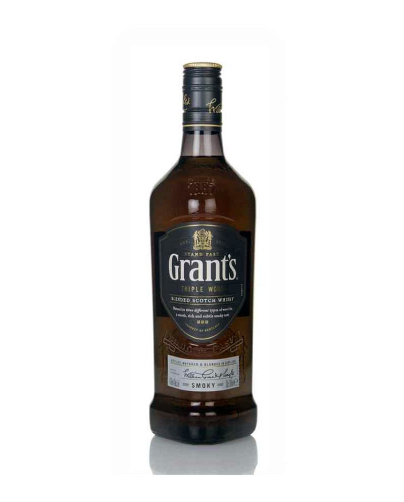 WHISKY GRANTS SMOKY TRIPLE WOOD 70CL