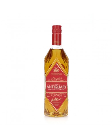 WHISKY ESCOCES  5 AÑOS ANTIQUARY ETIQUETA ROJA