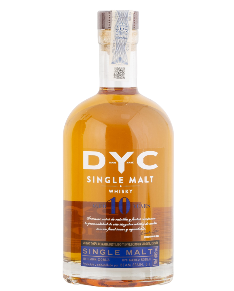 WHISKY DYC 10 AÑOS 70 CL