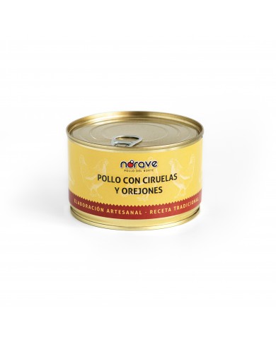 NORAVE POLLO C CIRUELAS-OREJONES LT. 400GR