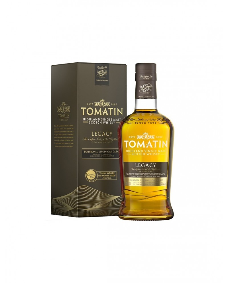 WHISKY SINGLE MALT TOMATIN LEGACY C EST