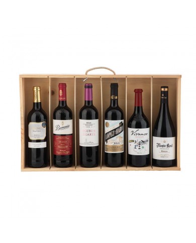 C/MADERA 6 BOTELLAS VINO REF.608