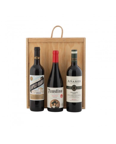 C/MADERA 3 BOTELLAS VINO REF.601