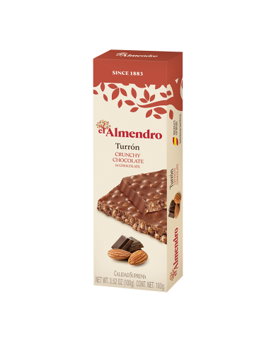 EL ALMENDRO TURRON CHOCO CRUJI 100GR