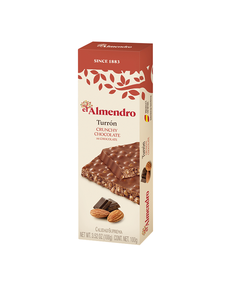 EL ALMENDRO TURRON CHOCO CRUJI 100GR