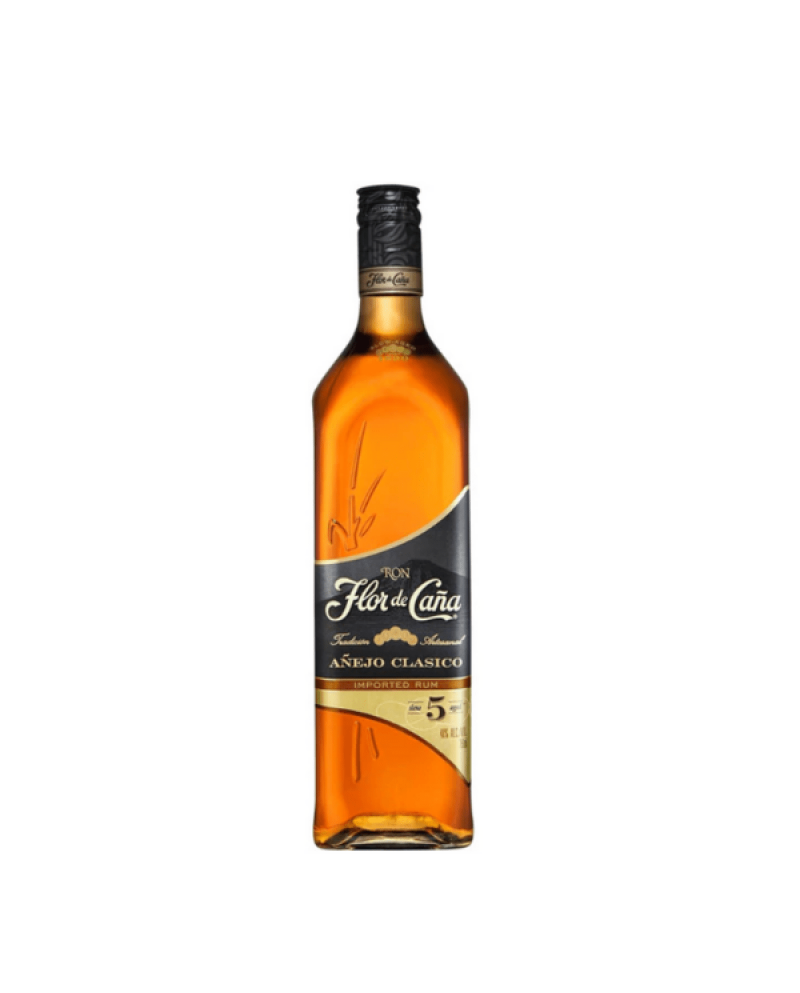 RON FLOR DE CAÑA 5 AÑOS