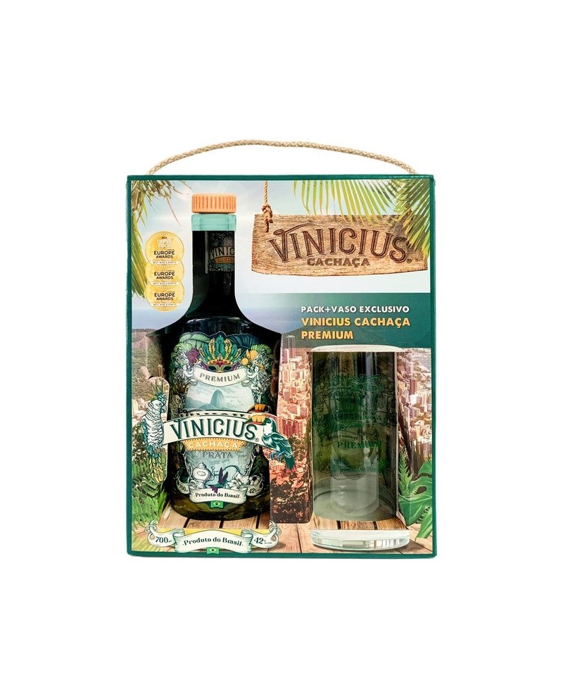 PACK PREMIUM CACHAÇA + VASO 