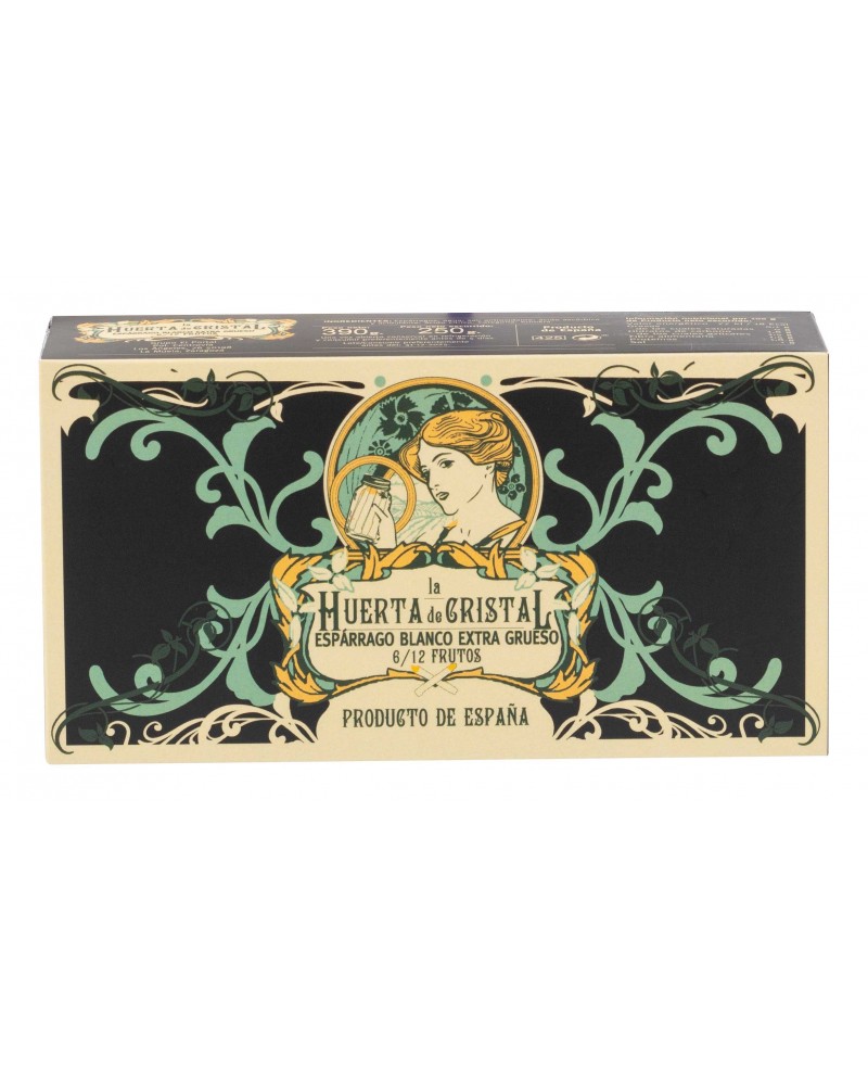 HUERTA CRISTAL ESPARRAGO LATA-390 6/12 ESPAÑA