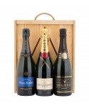 C MADERA 3 BOTELLAS CHAMPAGNE REF.615