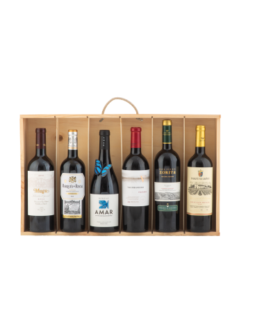 C MADERA 6 BOTELLAS VINO REF.611