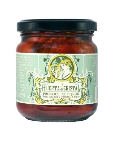 HUERTA DE CRISTAL PIMIENTO PIQUILLO 190GR 212ML
