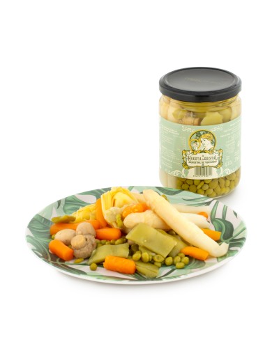 MENESTRA VERDURAS PREMIUM TARRO 410GR HUERTA DE CRISTAL