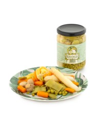 MENESTRA VERDURAS PREMIUM TARRO 410GR HUERTA DE CRISTAL