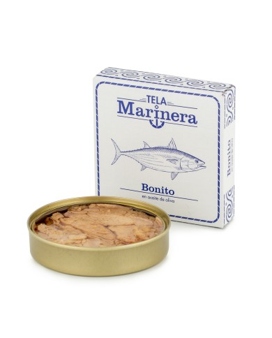 BONITO EN ACEITE SELECCIÓN TELA MARINERA LATA 111GR