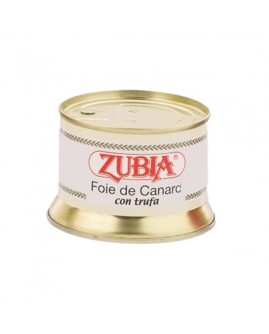 ZUBIA LATA LE FOIE DE CANARD CON TRUFA 130GR