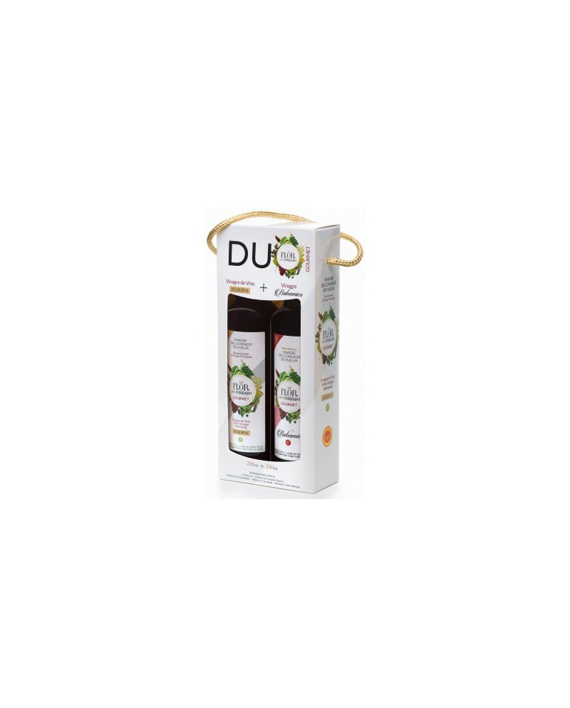 DUO VINAGRE UVA+BALSAMICO 250ML LA FLOR DEL CONDADO