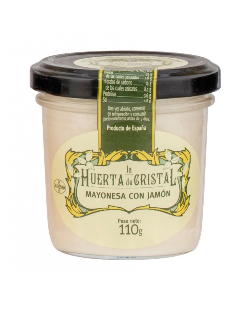 H.CRISTAL MAHONESA JAMON FCO.110GR