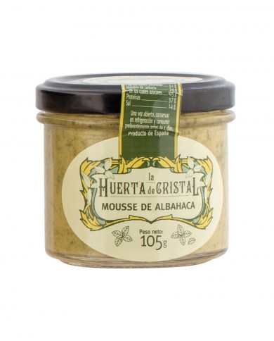 HUERTA CRISTAL MOUSSE ALBAHACA FCO.105 GR