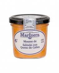 TELA MARINERA MOUSSE SALMON QUESO CABRA 110 GR