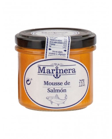 TELA MARINERA MOUSSE SALMON FCO.110 GR