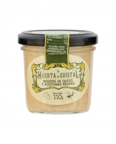 H.CRISTAL MOUSSE QUESO AC.NEGRAS FCO.110 GR