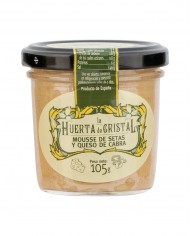 H.CRISTAL MOUSSE SETAS QUESO CABRA FCO.105 GR